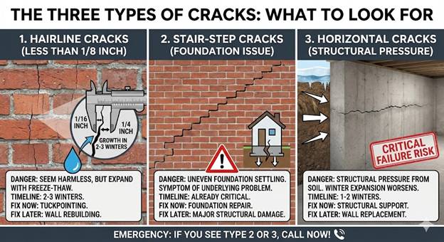 image 2 A homeowner in Westfield called us in April with what he described as "a small crack in my foundation that got a little bigger over winter."