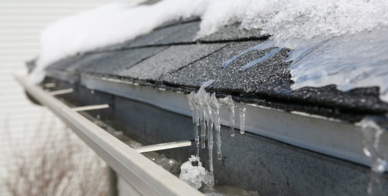Roof Ice Damage