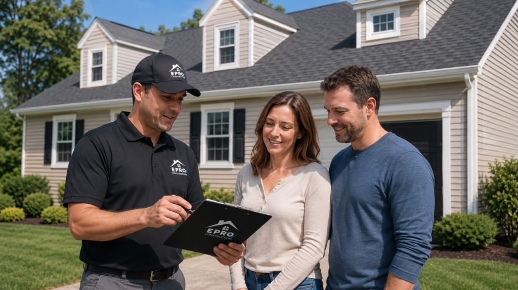 image 16 The choice between repairing and replacing your roof usually comes down to three things: the age of the roof, how widespread the damage is, and how much longer you plan to stay in the home. A few missing shingles after a storm is a repair. A 20-year-old roof with leaks in multiple spots is almost always a replacement. This guide walks you through how to tell which situation you're in before you spend a dollar.